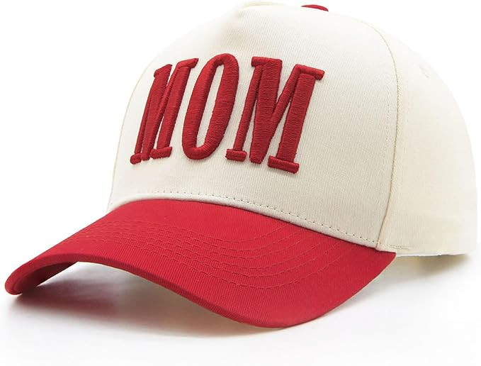 Womens Mom Trucker Hat, Vintage Embroidered Mama Baseball Cap, Trendy New Mom Gifts Mothers Day O... | Amazon (US)