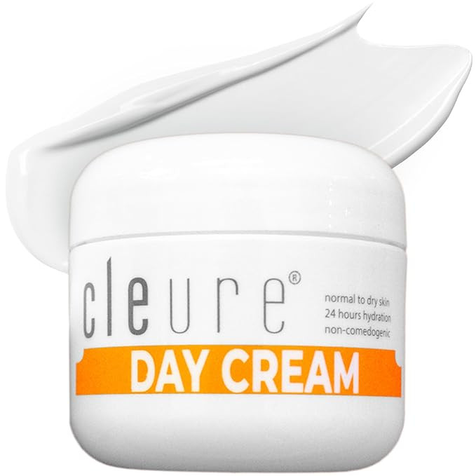 Cleure Anti-Aging Day Cream & Facial Moisturizer w/Pure Shea Butter for Sensitive Skin - Fragranc... | Amazon (US)