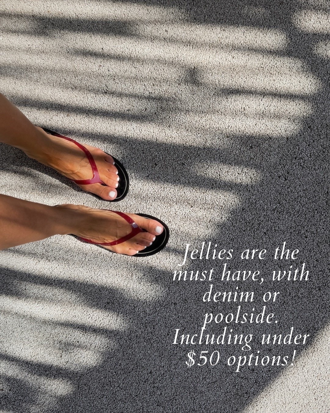 Everyone needs a cute jelly sandal for summer! 





Sandal, jelly sandals, poolside, resort 

#LTKTravel #LTKSeasonal #LTKOver40