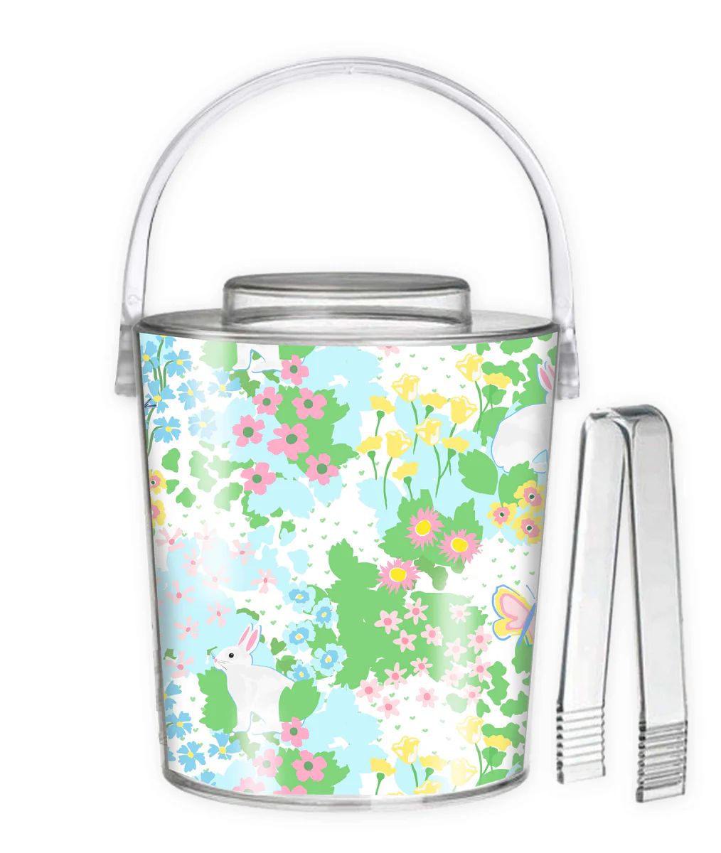 *IN STOCK* Bunny Garden Ice Bucket | Taylor Beach Design