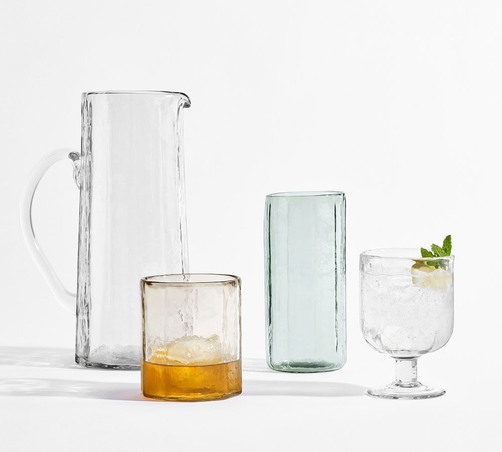 Hammered Café Drinkware Collection | Pottery Barn (US)