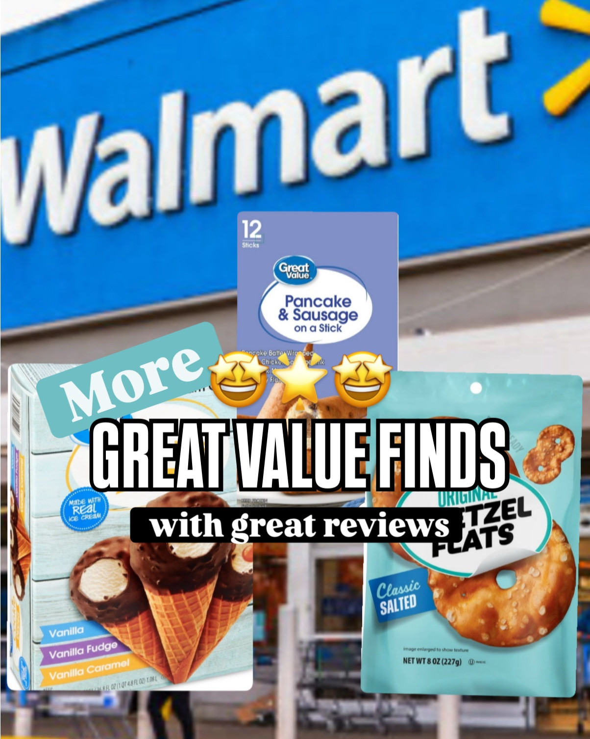 Great Value finds from Walmart with great reviews! 🤩
Food 
Groceries 
Snack Ideas
Affordable finds 
Budget friendly


#LTKSeasonal #LTKHome #LTKfoodie