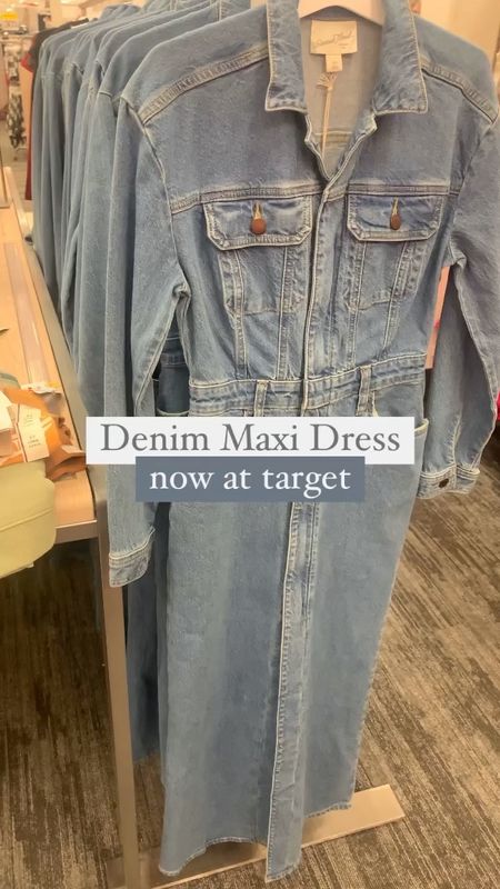 New denim maxi dress now at Target 🎯🎯

#LTKfindsunder50 #LTKmidsize #LTKSeasonal