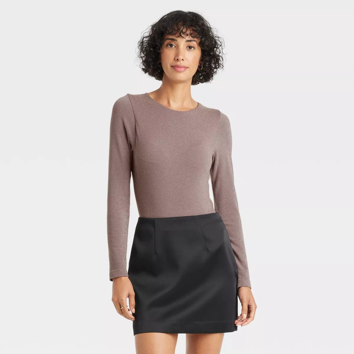 Women's Long Sleeve Seamless Bodysuit - A New Day™ | Target