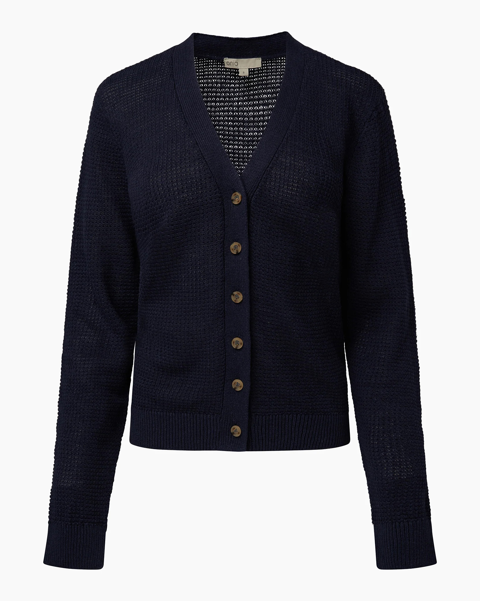 Linen Knit Cardigan | onia