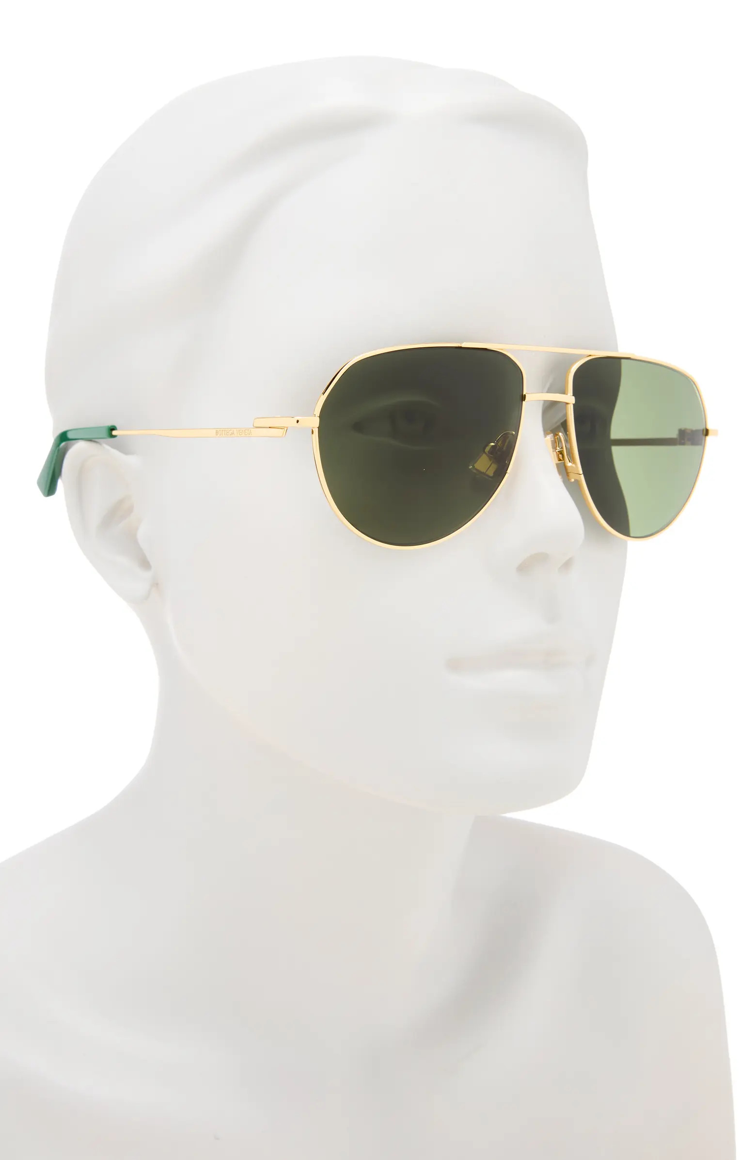 Bottega Veneta 57mm Aviator Sunglasses | Nordstromrack | Nordstrom Rack
