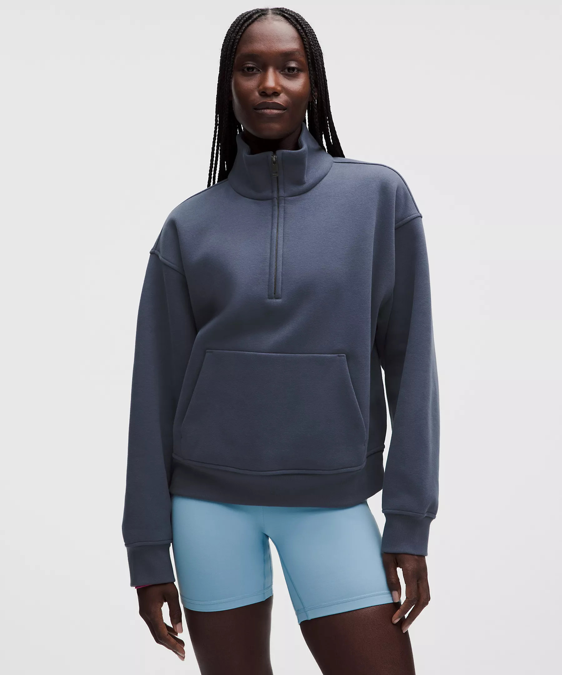 Women's Steady State SuperLoft Funnel-Neck Half Zip | Lululemon (US)