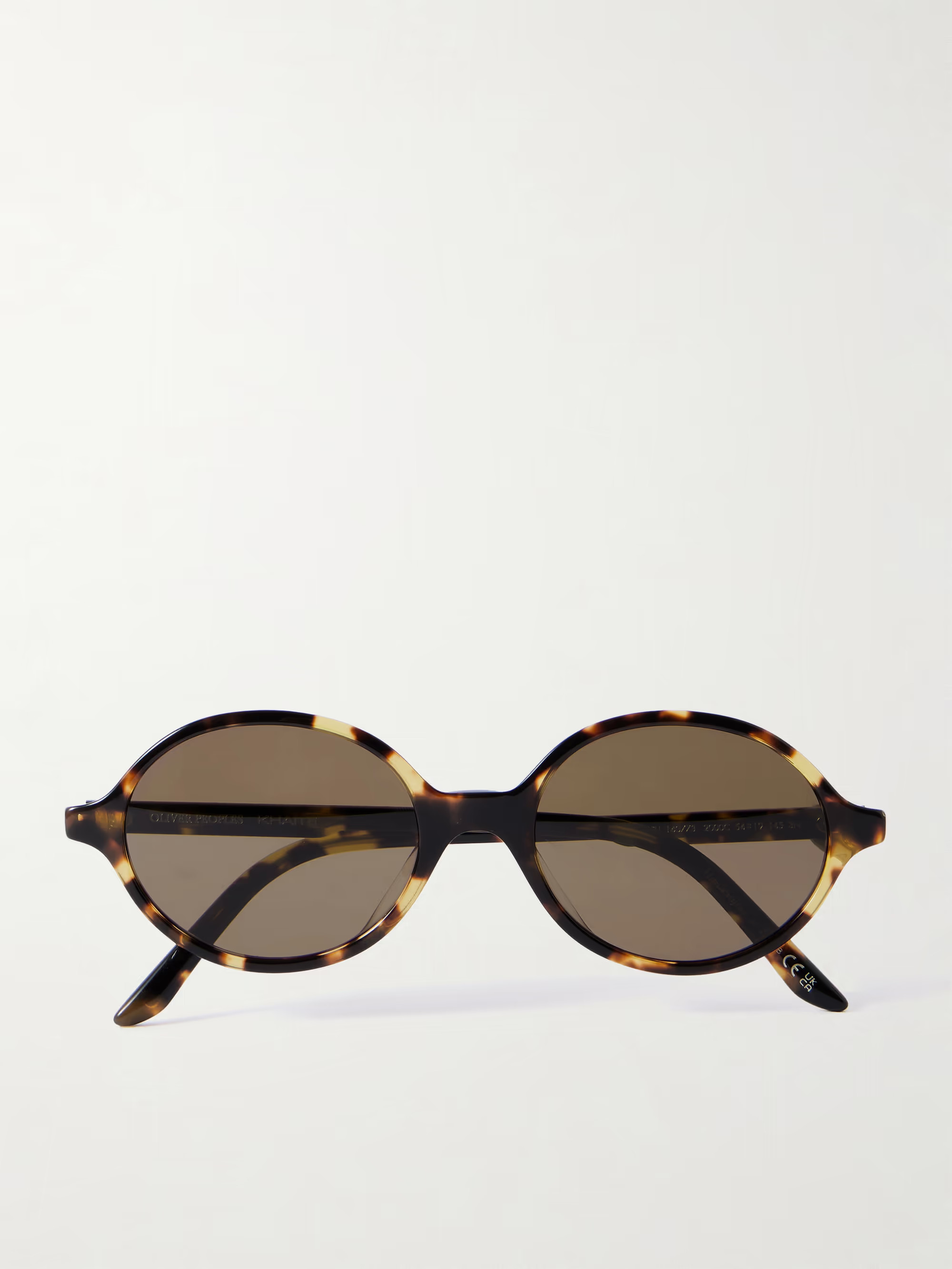 + KHAITE 1989C round-frame tortoiseshell acetate sunglasses | NET-A-PORTER (US)