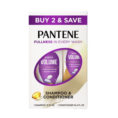 Pantene Pro-V Volume & Body Shampoo and Conditioner Dual Pack - 22.4 fl oz | Target