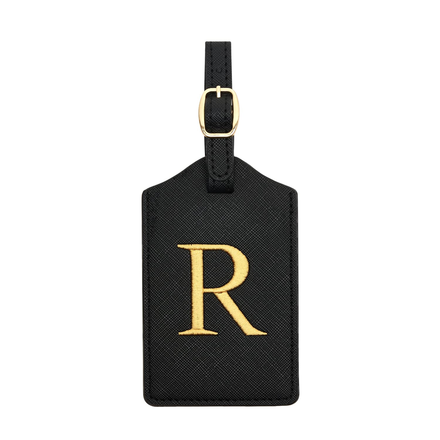 Luggage Tag PU Leather for Suitcase Baggage Handbag Travel Bag Label Suitcase Tag Label Tag w. Na... | Amazon (US)