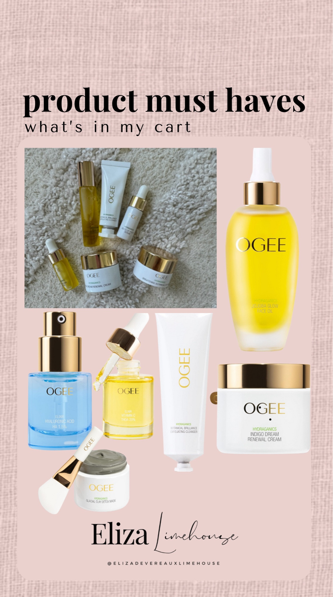 My favorite picks from Ogee! 



Skincare, skincare products, plant based skincare, all natural skin care

#LTKBeauty