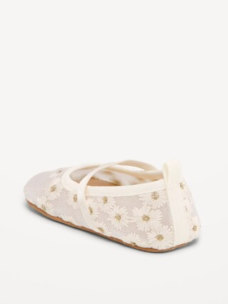 Mesh Floral Ballet Flats for Baby | Old Navy (US)