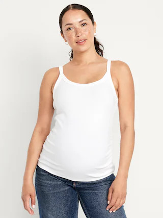 Maternity Ribbed Cami Tank Top | Old Navy (US)