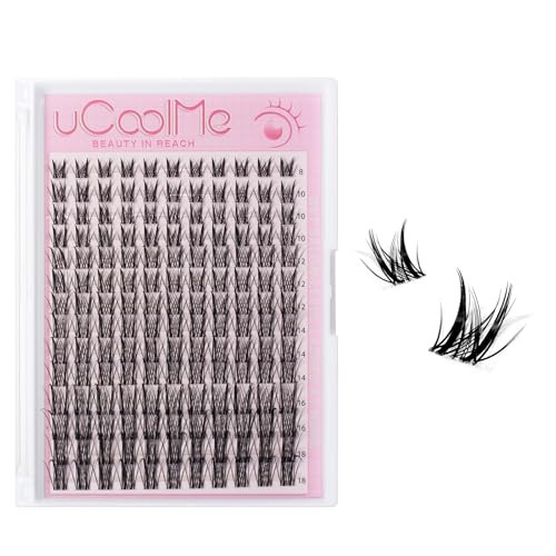 uCoolMe Aphrodite Lash Clusters Kit Wispy 8-18mm Eyelash Clusters Kit Natural C Curl - WideSpan DIY Lash Extensions Kit Spiky Lashes Individual Lashes Ultra-Thin Invisible Lash Band Lash Bond and Seal | Amazon (US)