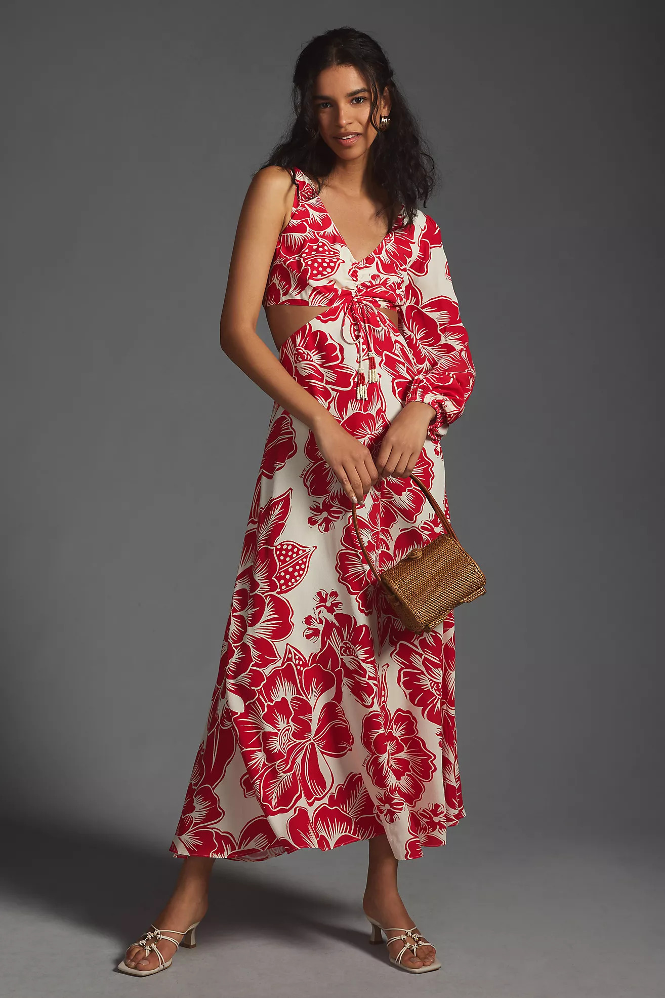 Farm Rio One-Shoulder Dress | Anthropologie (US)