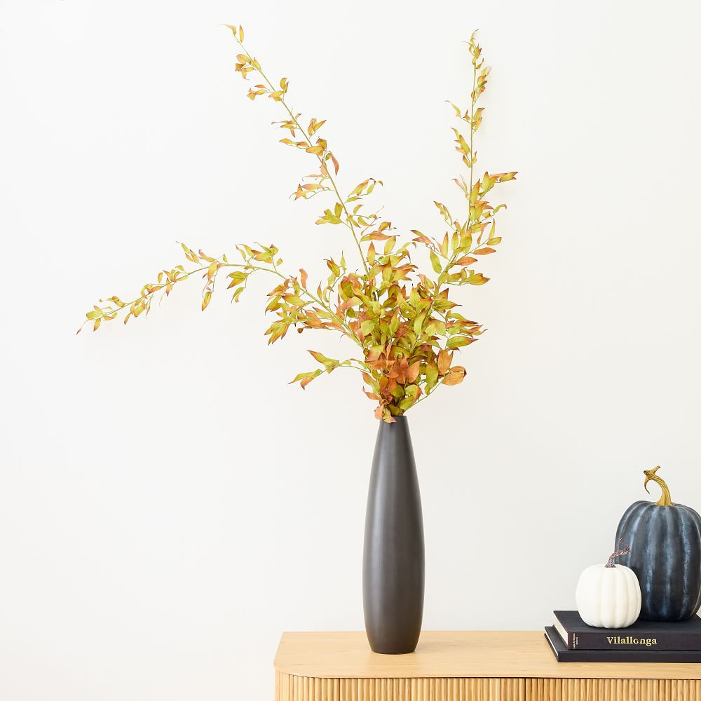 Faux Harvest Branch, Green, Set of 3 | West Elm (US)