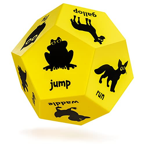 Covelico Animal Exercise Dice - Kids Exercise Equipment, Gross Motor Toys for Toddlers 3-5 & Physical Education Equipment, Recess Toys for Elementary Outside or Indoor Physical Activities for Kids | Amazon (US)