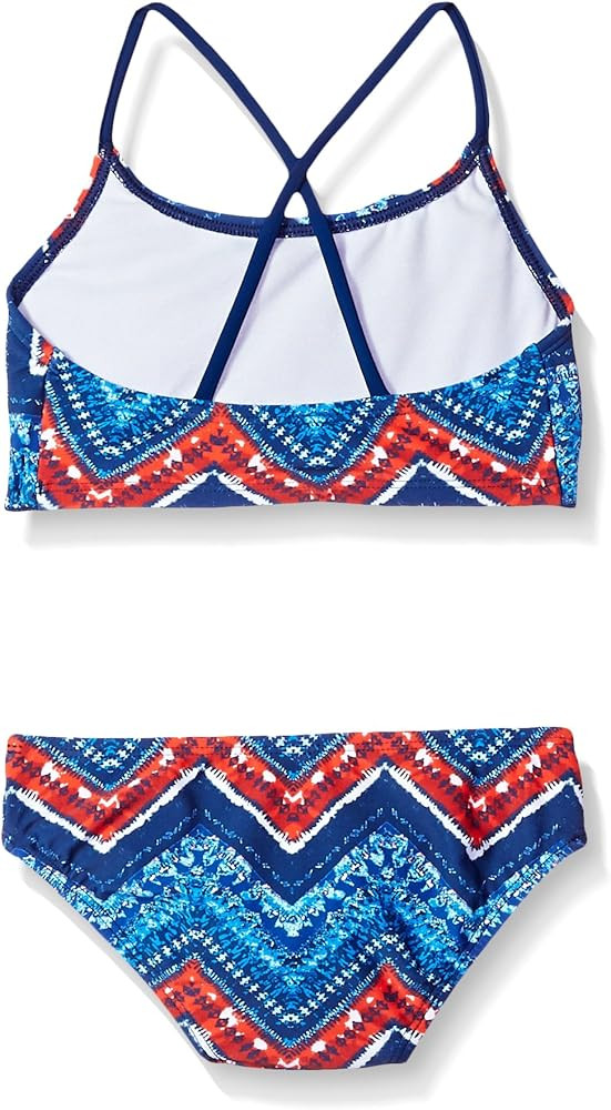 Girls' Alania Flounce Bikini Beach Sport 2 Piece Swimsuit | Amazon (US)