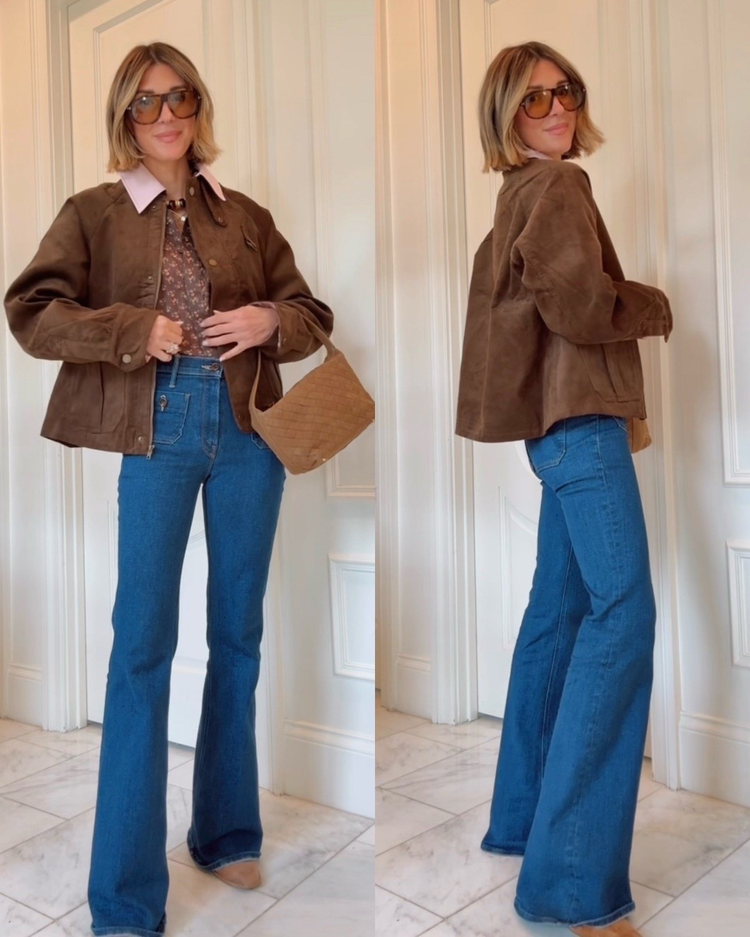 My recent fall haul from @Tuckernuck 

I'm 5'7 wearing my true size 25 in jeans and small in tops and jacket