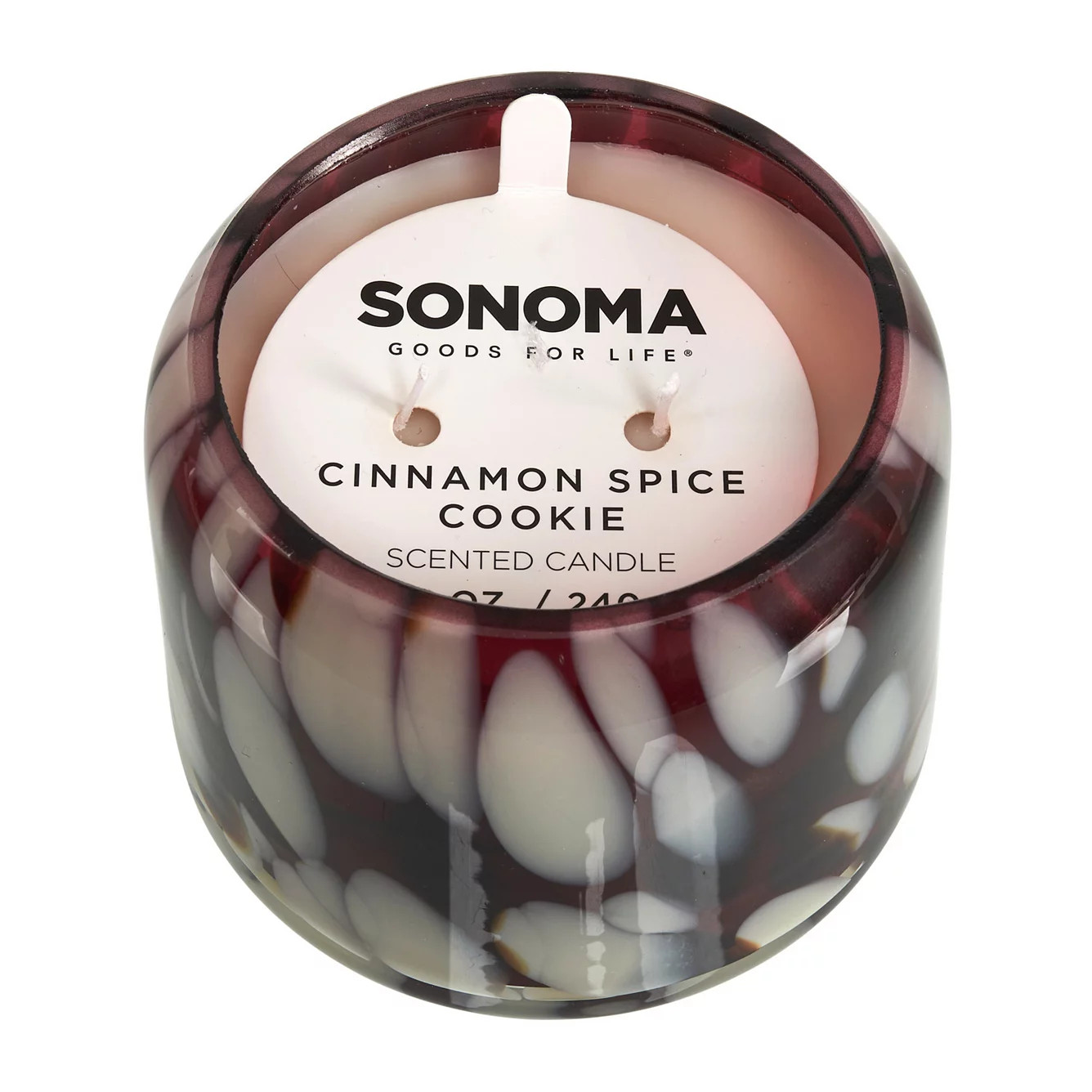 Sonoma Goods For Life\u00ae Cinnamon Spice Cookie Scented Candle | Kohl's