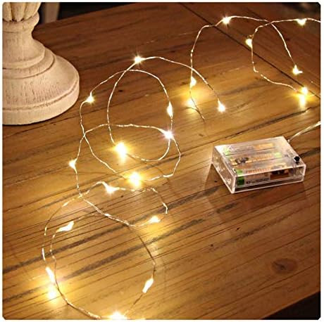 Sanniu Led String Lights, Mini Battery Powered Copper Wire Starry Fairy Lights, Battery Operated ... | Amazon (US)