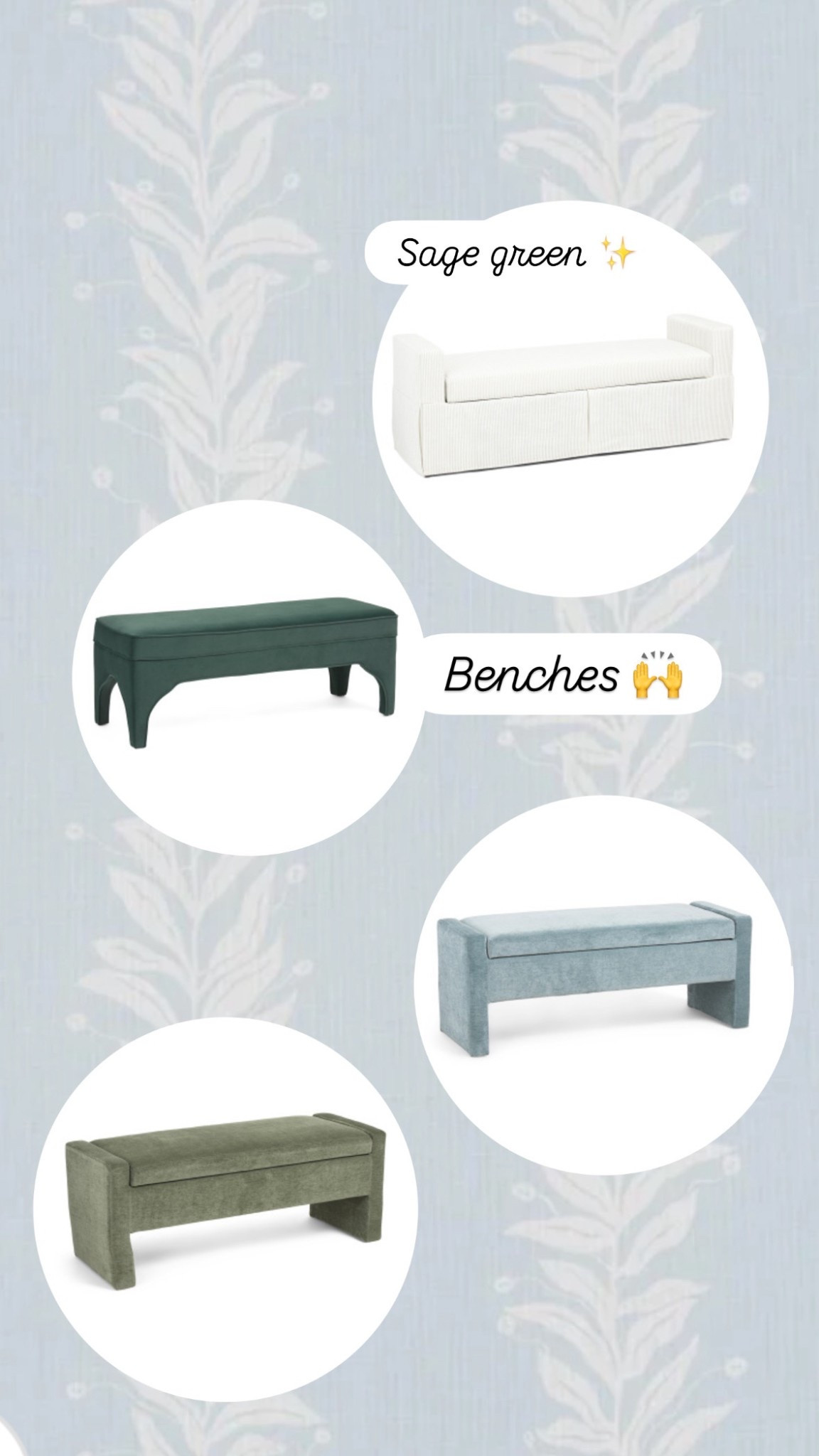 Perfect at the end of the bed ! 
Benches 

#LTKSaleAlert #LTKHome