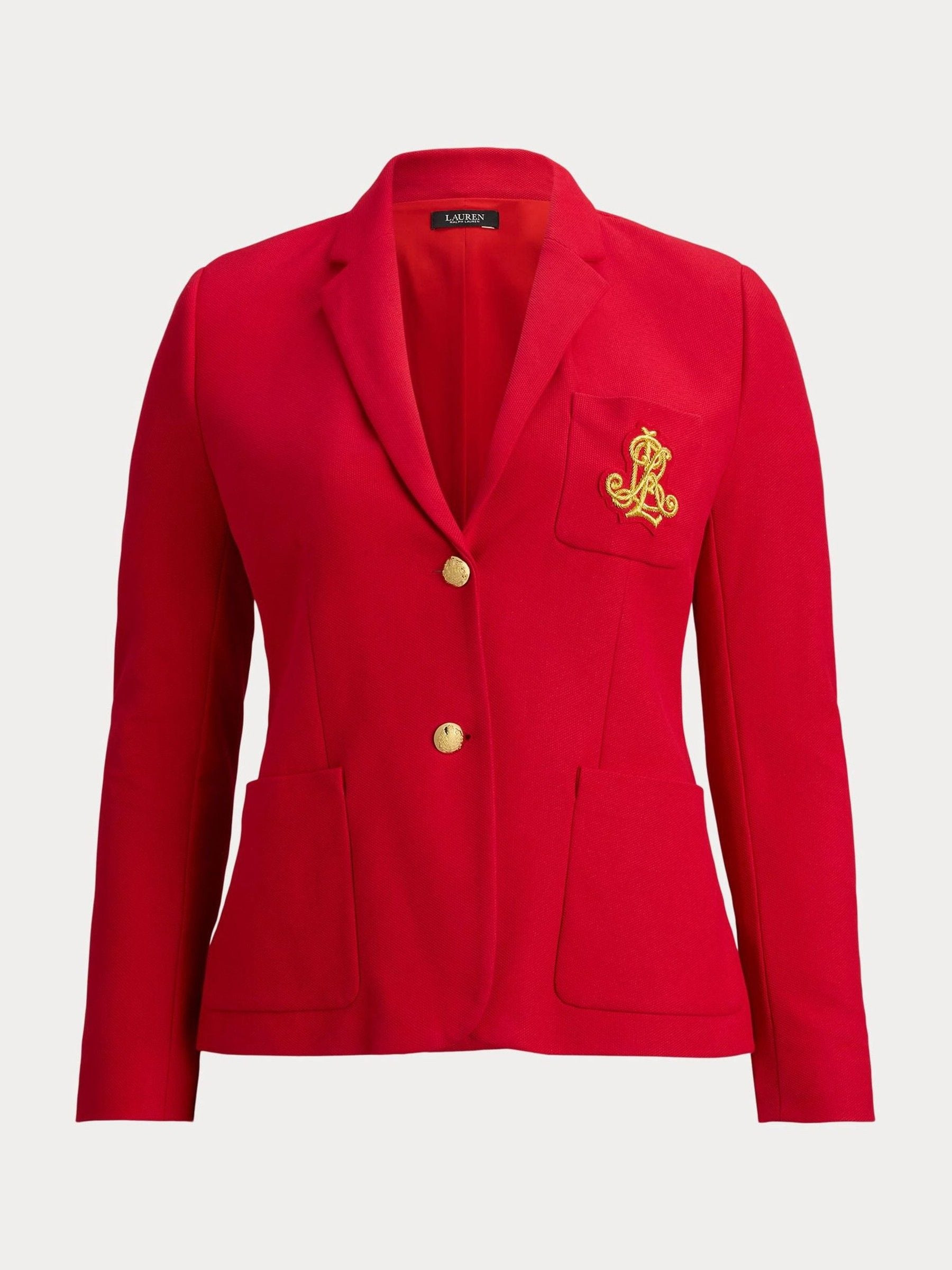 Lauren Ralph Lauren Lauren Ralph Lauren Red Anfisa Lined Jacket | Next US
