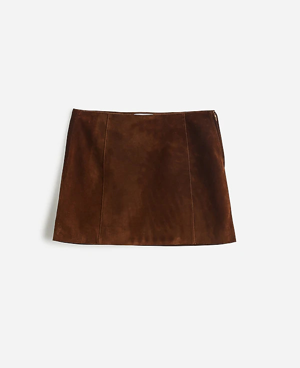 Alexa Chung for Madewell Suede Mini Skirt | Madewell | Madewell