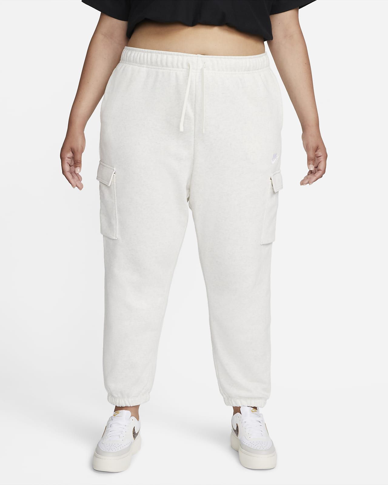 Women's Mid-Rise Oversized Cargo Sweatpants (Plus Size) | Nike (US)