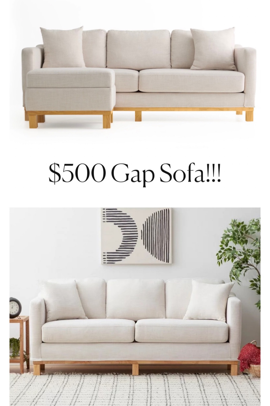 This deal can’t be better! Hurry before they sell out! 

#creamsofa #sofa #whitesofa #gapfurniture #homedecor #furniture #affordablefurniture #sofa #couch #walmartdeals 

#LTKsalealert #LTKhome #LTKSale