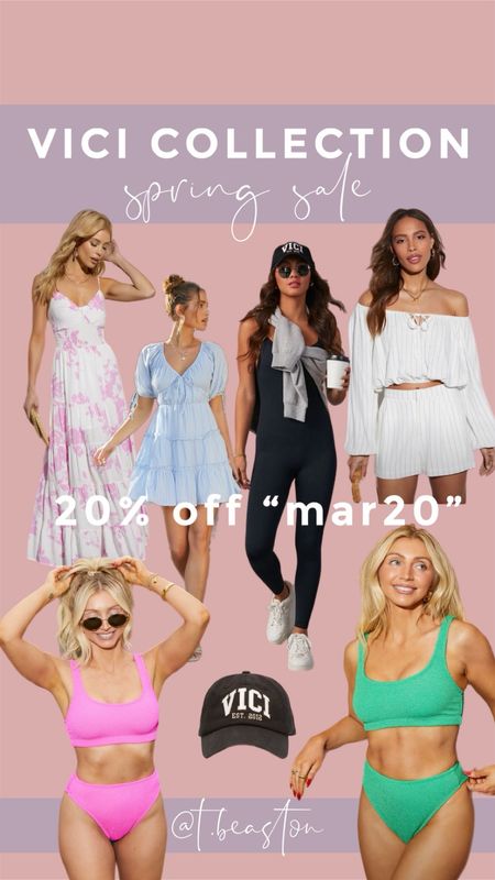 Vici collection spring sale 20% off with code mar20

#LTKSpringSale #LTKSeasonal #LTKfindsunder100