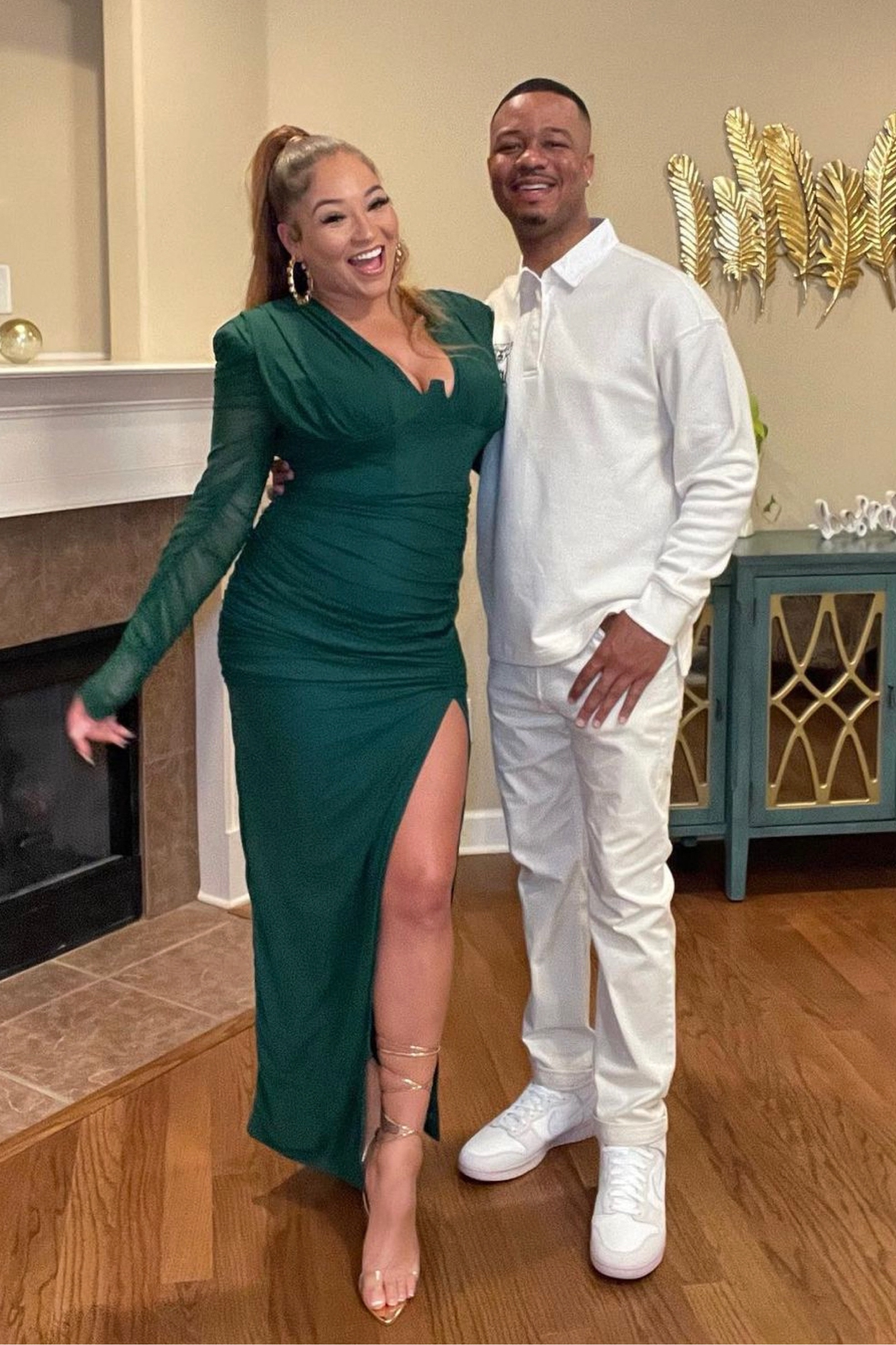 Date nights are a must. We went with a green + ivory color combo & I absolutely loved it. I love how this dress from PLT was adjustable and I was able to determine how high and/or low my split could be. 


#LTKsalealert #LTKmens #LTKstyletip