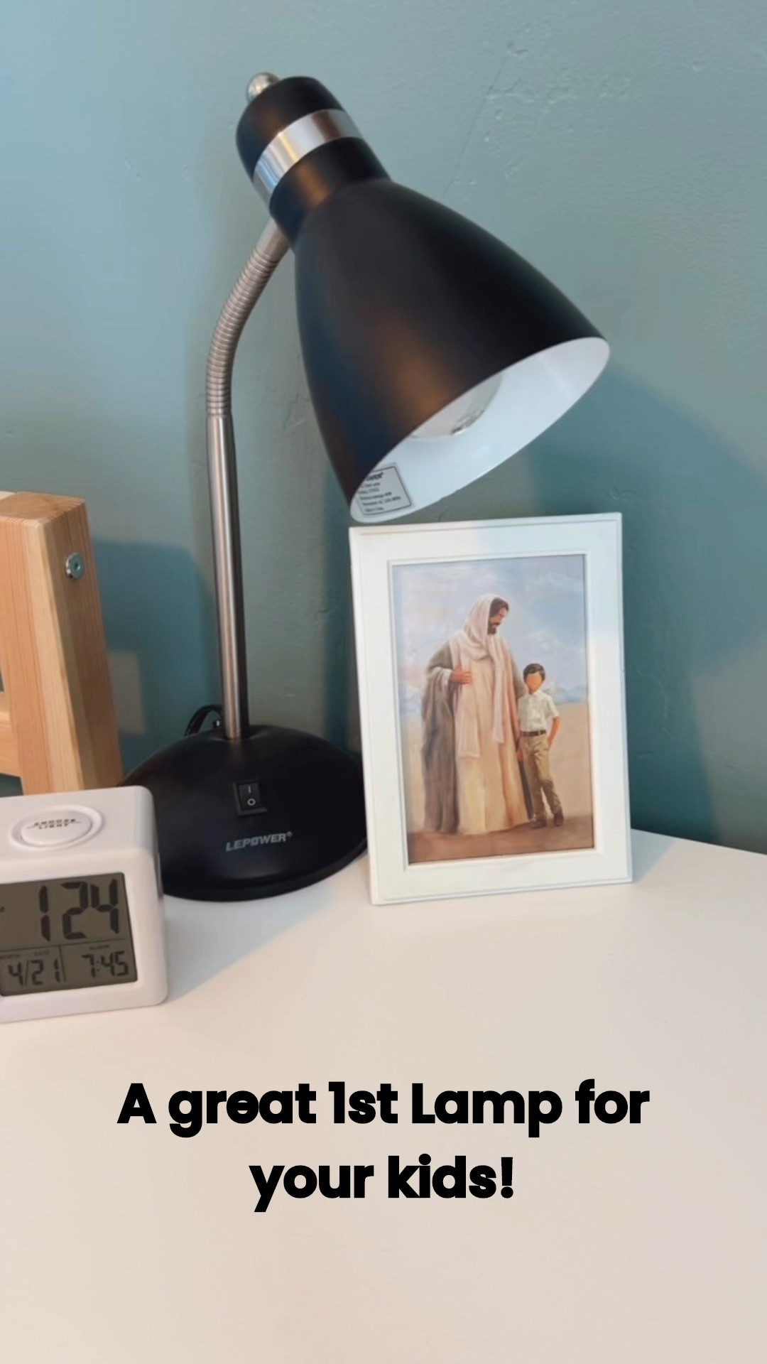 Easy and affordable 1st lamp for your kid’s room. The neck can move to focus on the desk or if my kiddos is reading in his bed! 

#LTKFamily #LTKHome #LTKKids