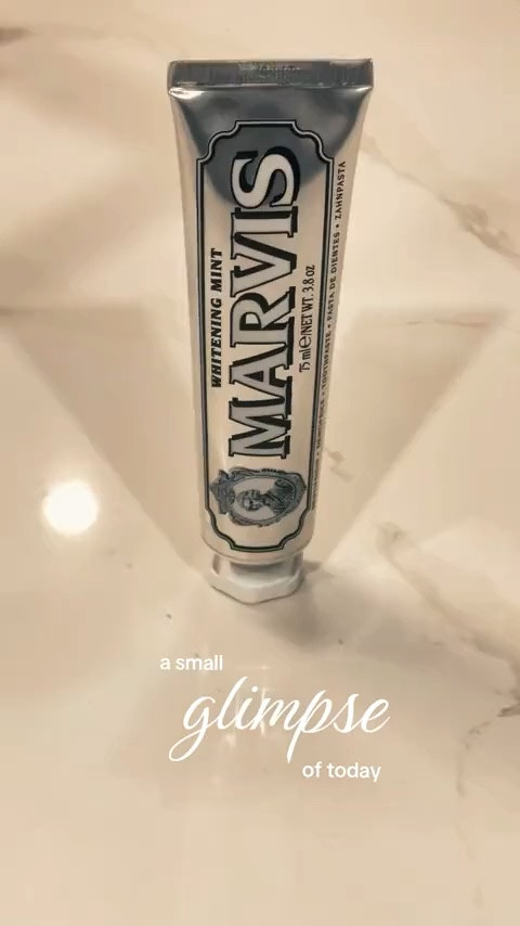 Marvis Whitening Toothpaste 
#marvistoothpaste #luxury #teeth

#LTKgrwm #LTKselfcare #LTKvlog