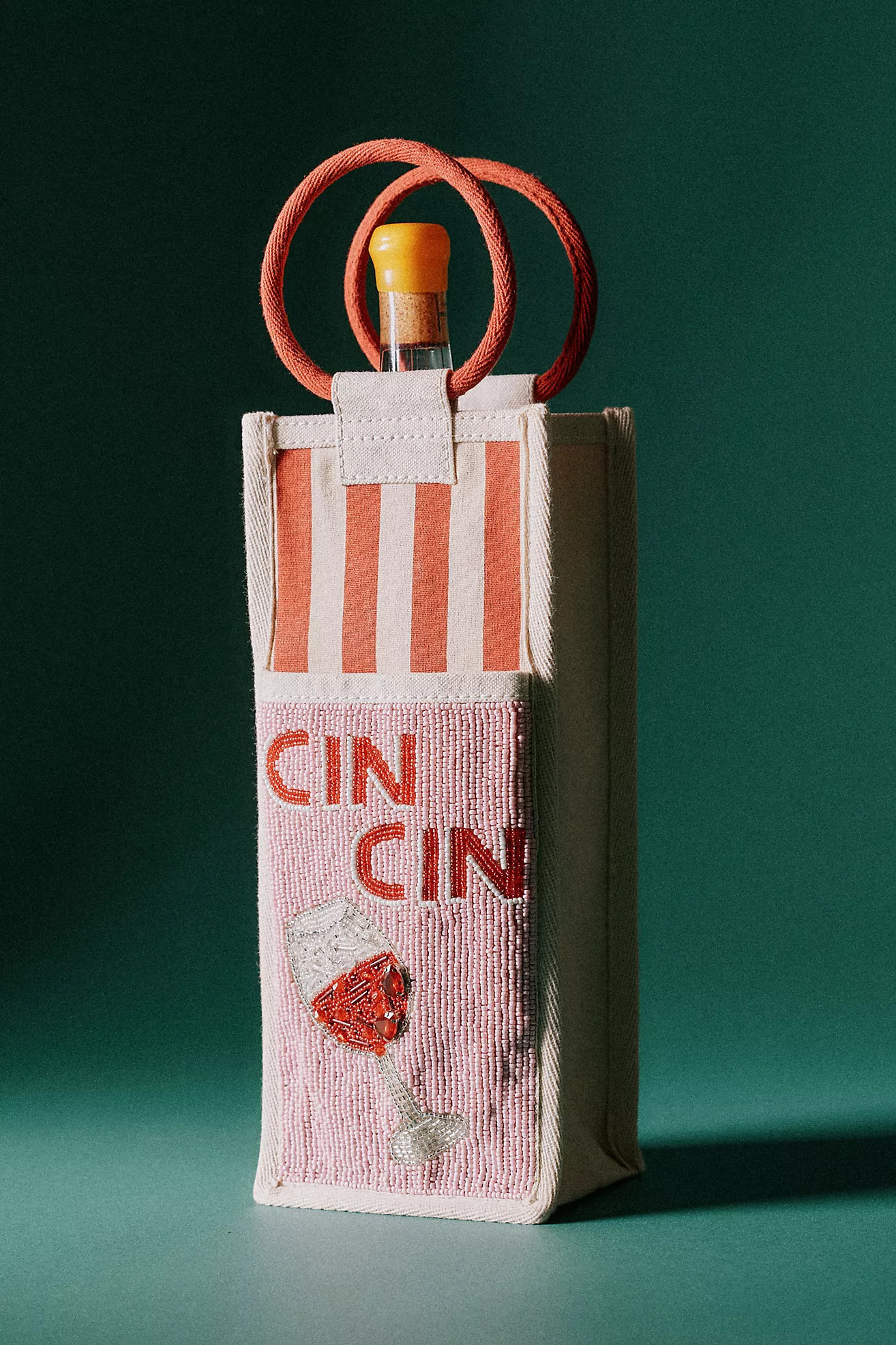 Beaded Wine Holder Tote | Anthropologie (US)