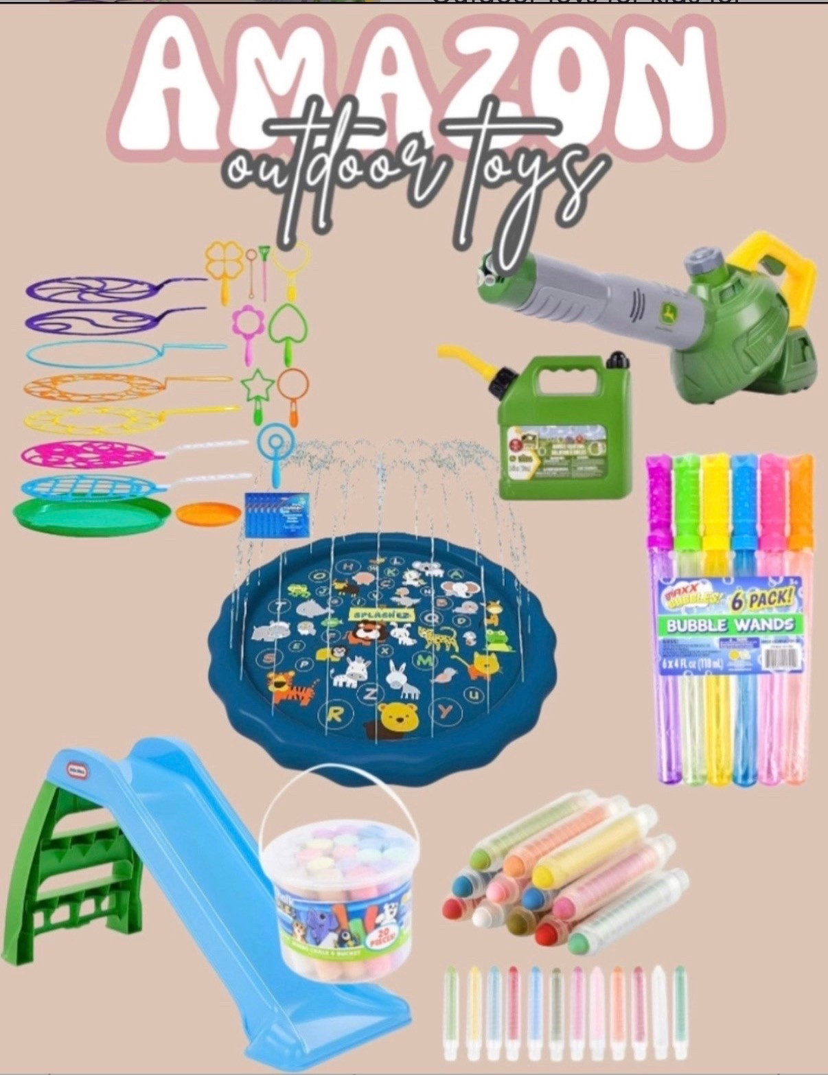 Outdoor toys for kids for the summer from Amazon! 
Backyard toys, outdoor toys, amazon finds, amazon toys, patio, home, water sprinklers, sandbox

#LTKBaby #LTKKids #LTKHome