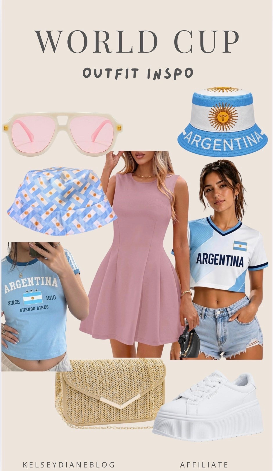 World Cup Outtit Inspo - Argentina

#LTKsummer #LTKdresses #LTKstyletip