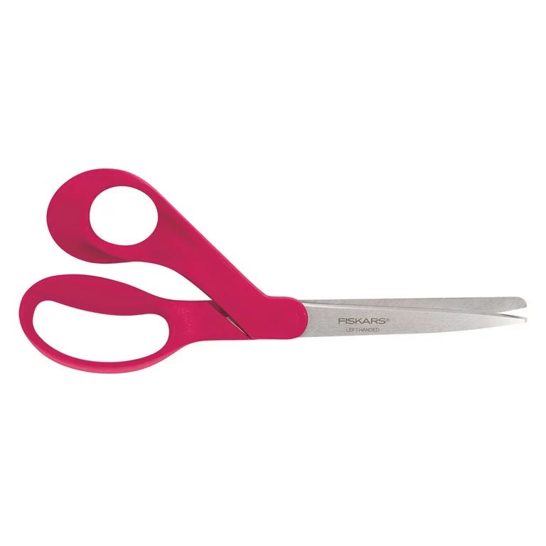 Fiskars Scissors, 8", Bent Left-Handed Scissors - Walmart.com | Walmart (US)
