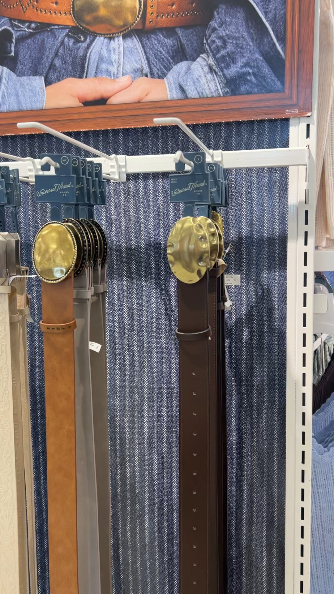 Target belt, hammered belt