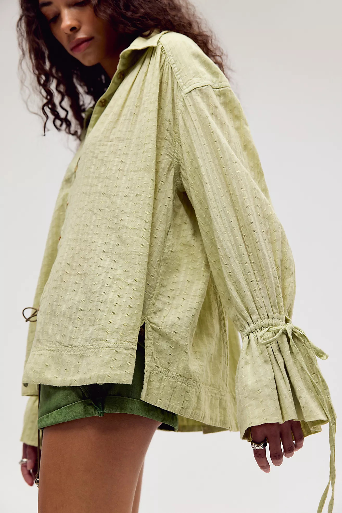 We The Free Oasis Washed Shirt | Free People (Global - UK&FR Excluded)