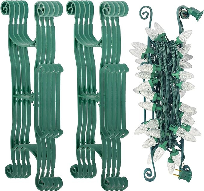 Dazzle Bright 8 Pack Christmas Lights Storage Holder, Holiday Light Storage for All Purpose Light... | Amazon (US)