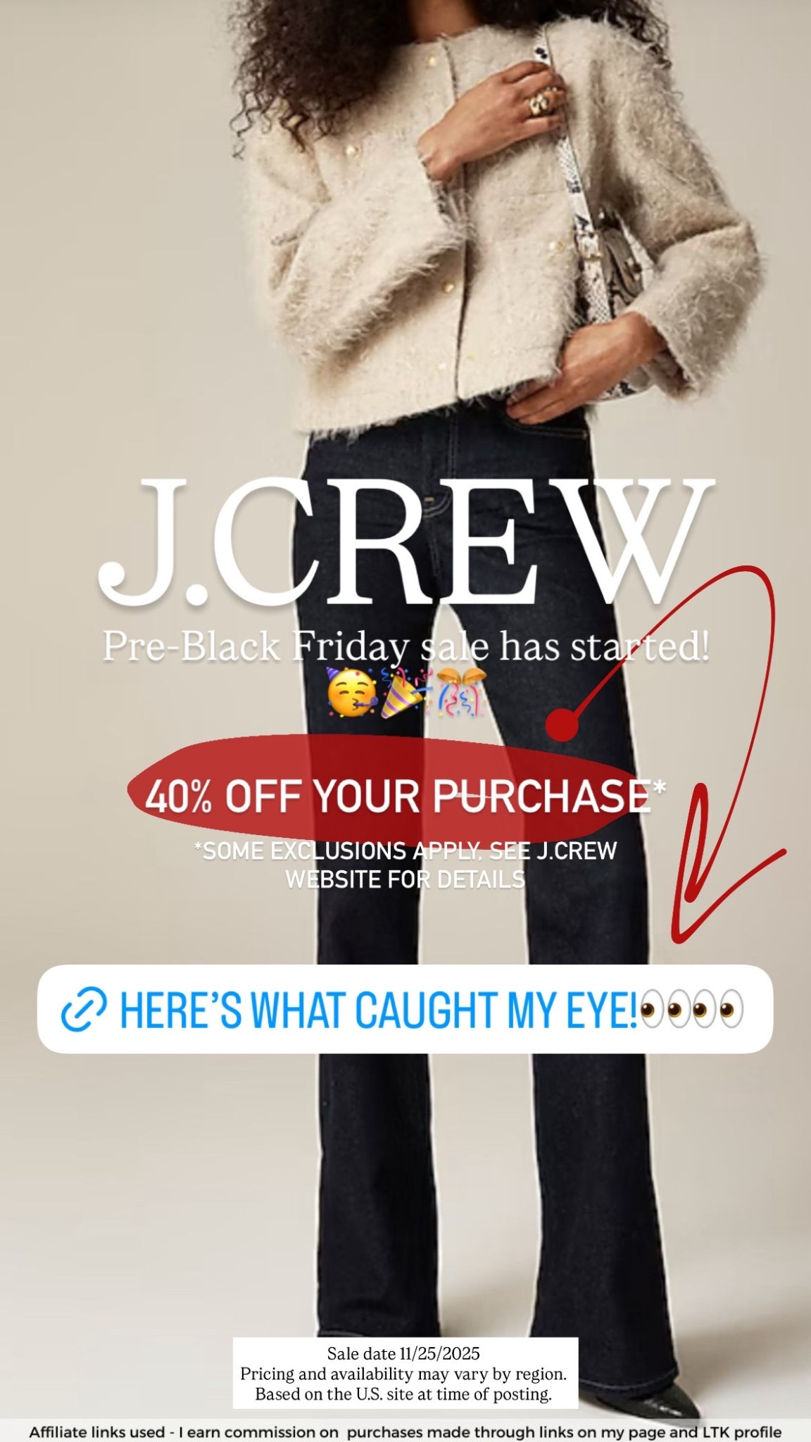 J.CREW Pre-Black Friday sale has started! 🥳 Here’s what caught my eye! 👀👀 (Sale date 11/25/2025
Pricing and availability may vary by region. 
Based on the U.S. site at time of posting.)

#LTKCyberWeek
