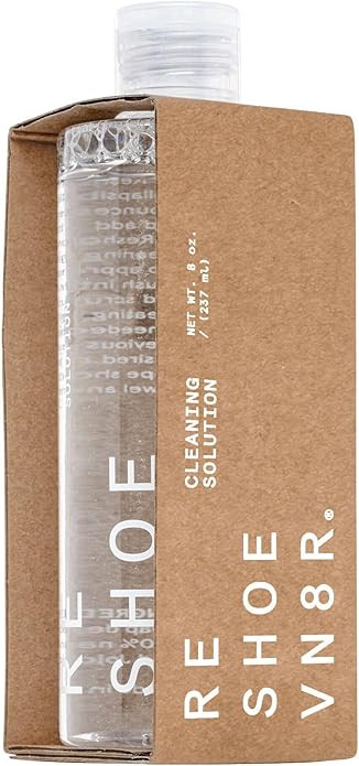 Reshoevn8r Shoe Cleaning Solution, 8 oz - Sneaker Cleaner & Shoe Care for Canvas, Leather, Mesh, Sue | Amazon (US)