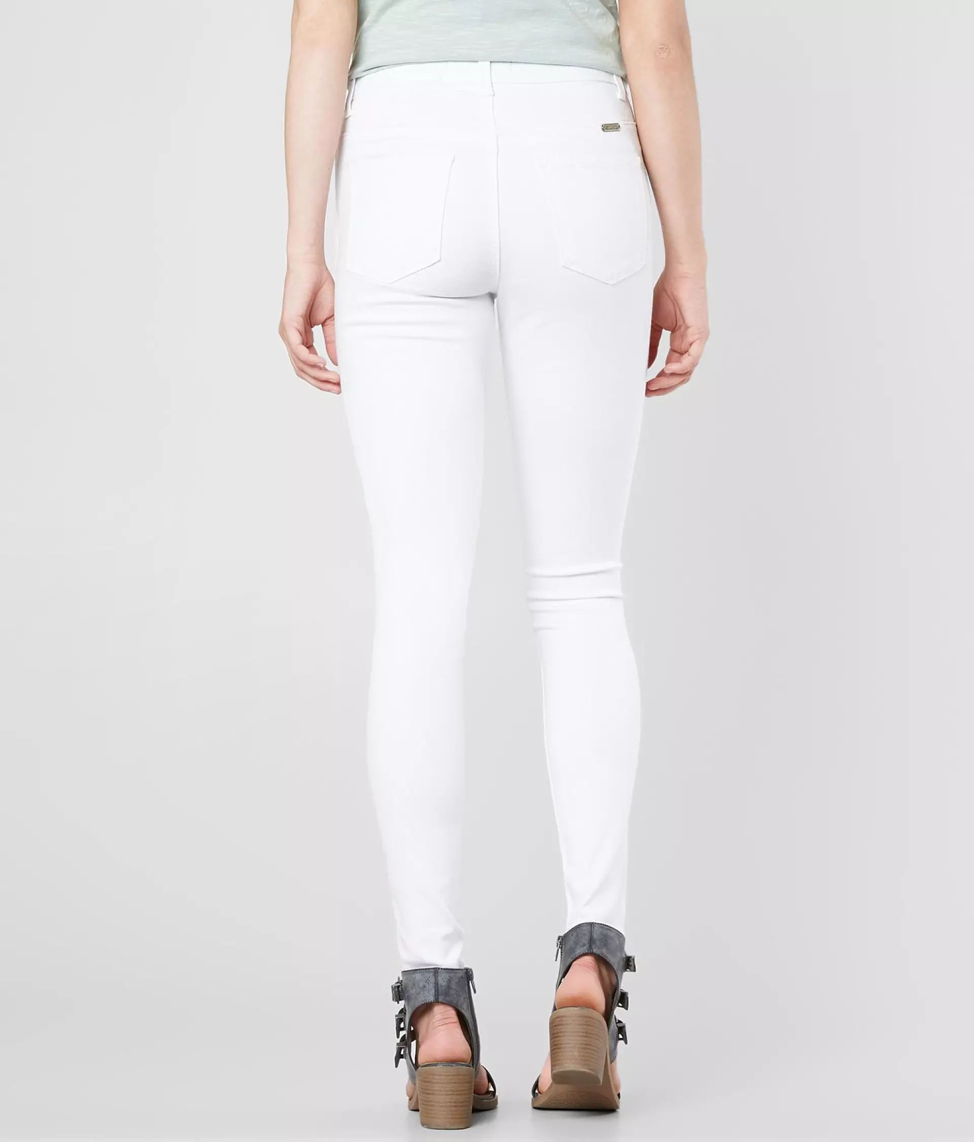 KanCan High Rise Ankle Skinny Stretch Jean - Women's Jeans in White | Buckle | Buckle