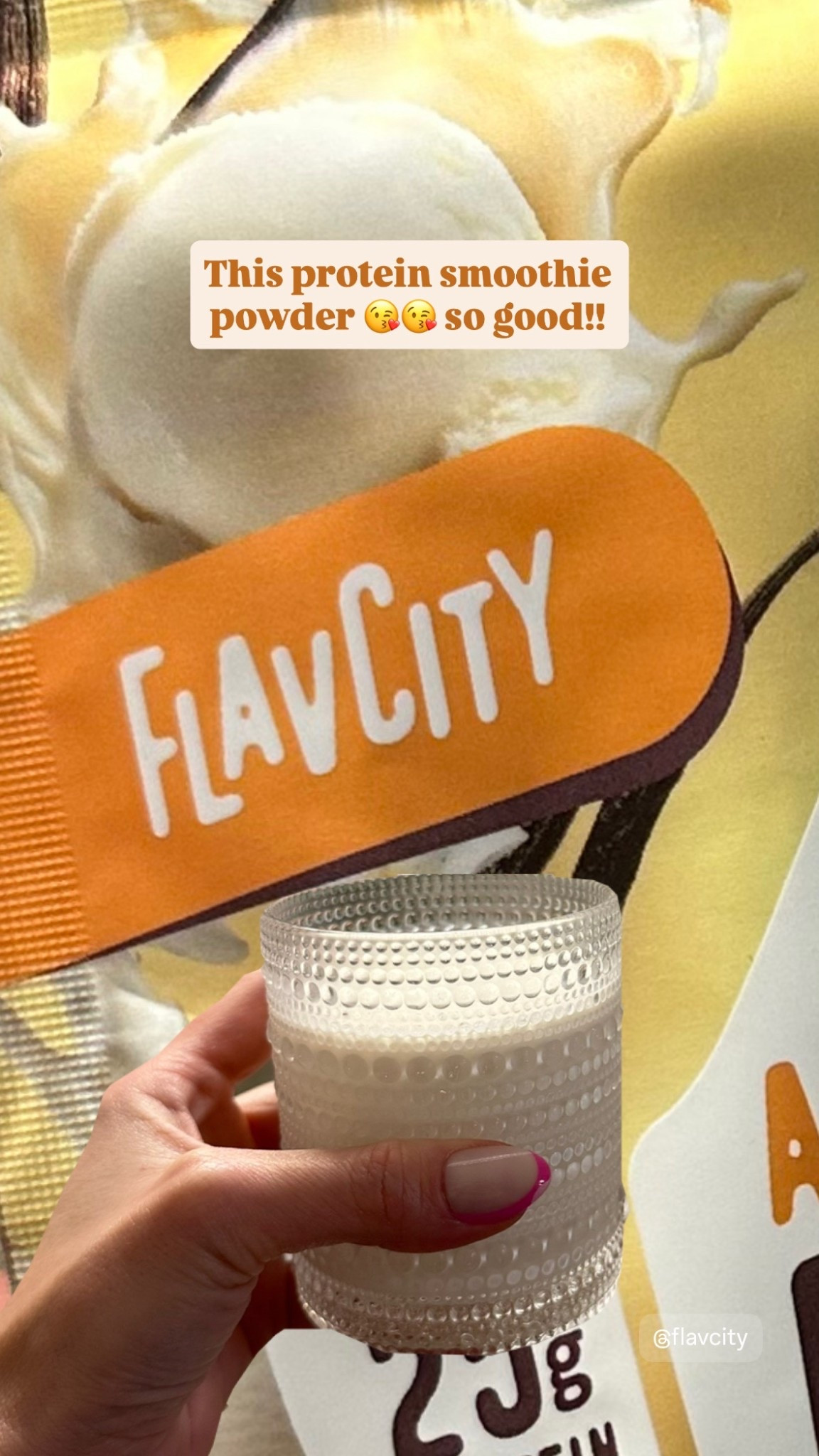 Finally got my hands on some @flavcity !! It’s so yummy !! Got a bunch of protein smoothie mixes! This one is vanilla cream 

#LTKfitnessgoals #LTKselfcare #LTKdayinmylife