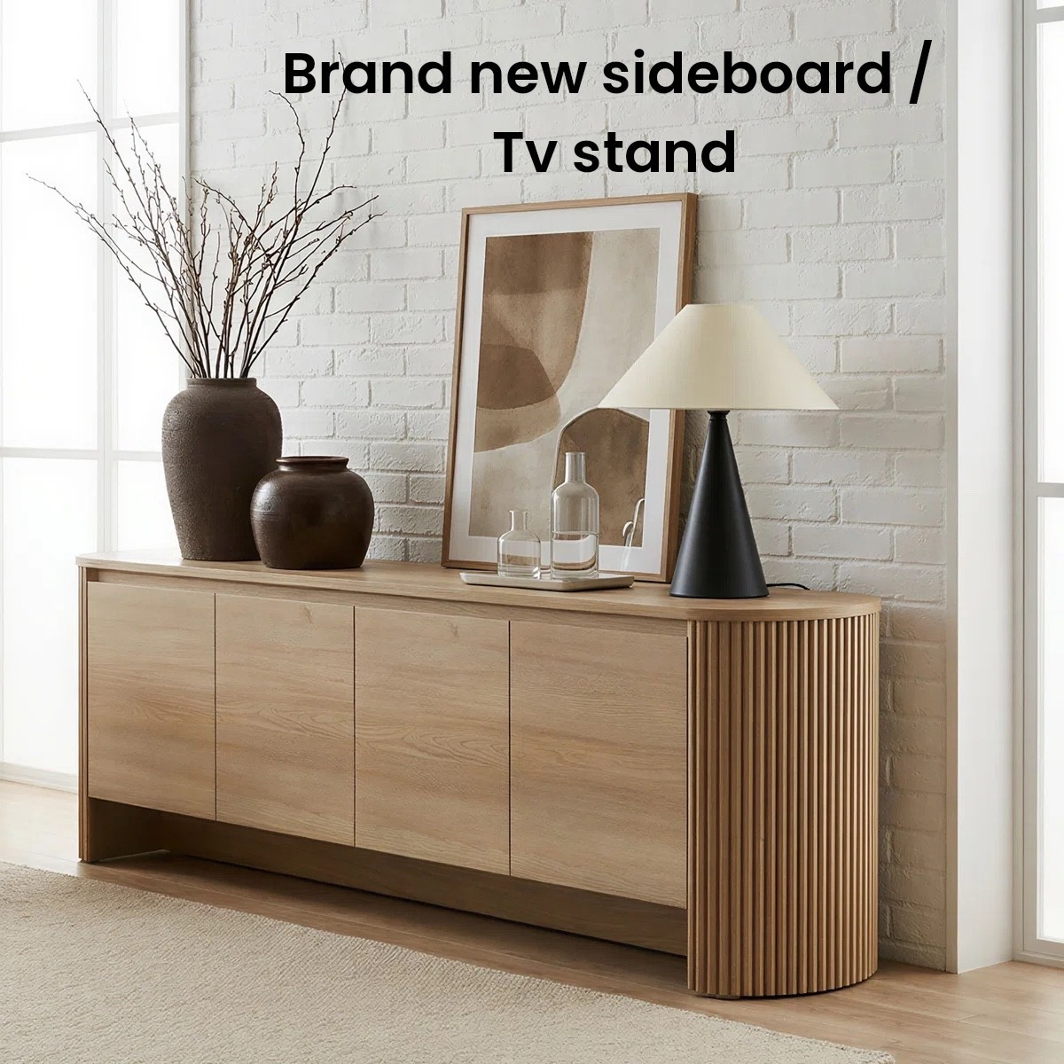 I cannot believe the price of this brand new 70” sideboard / tv stand 😍😍😍 

#LTKHome #LTKSaleAlert