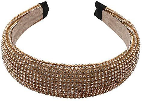 Diamond Headband for Women - Handmade Crystal Rhinestone Headbands Fashinable Handmade Hairband f... | Amazon (US)