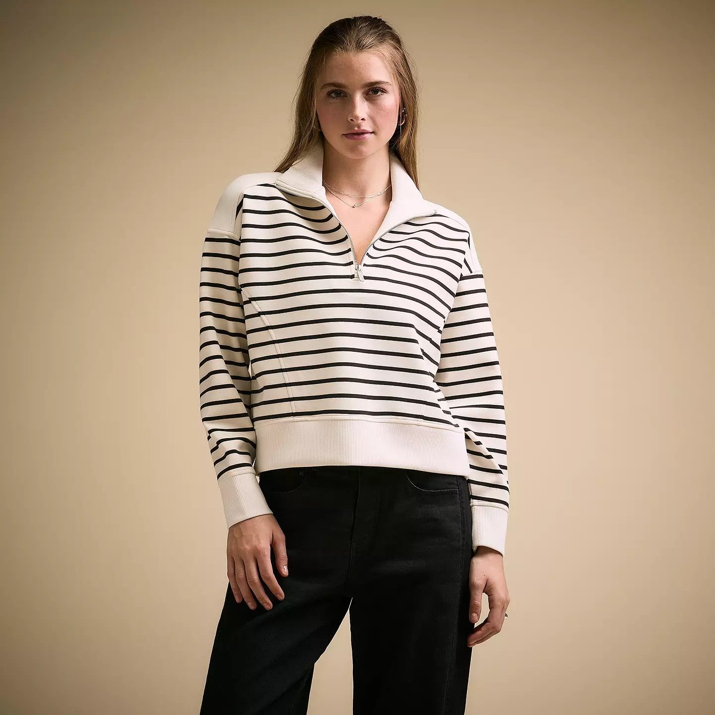 CALIA Women's Soft Scuba Mock Neck 1/4 Zip | DICK'S Sporting Goods