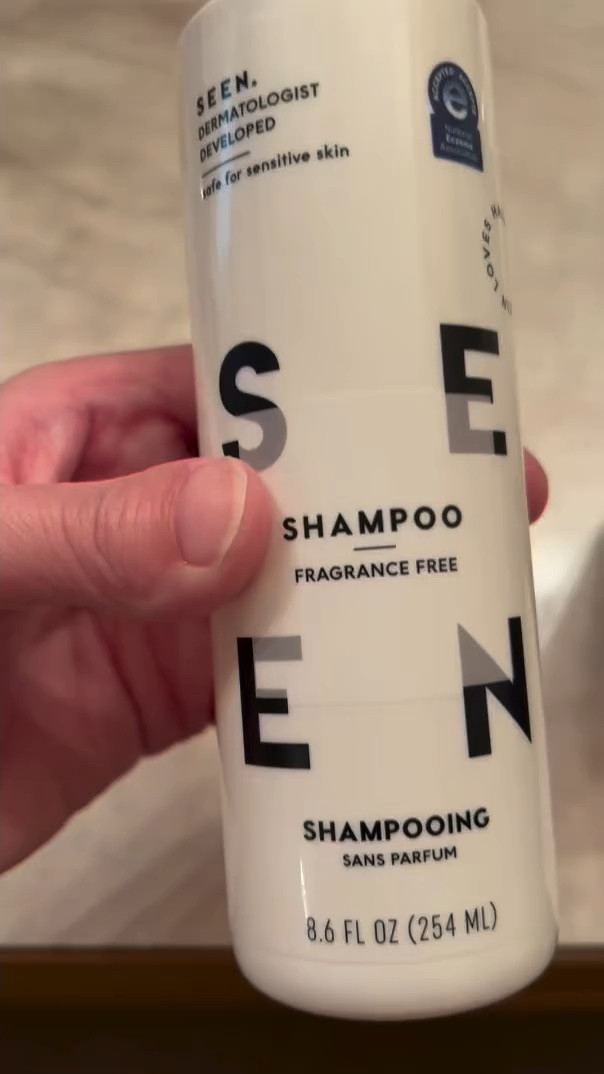 I was gifted this amazing Seen Haircare Shampoo and Conditioner. They are fragrance free, color safe and made for sensitive skin. This gentle, award-winning scalp clarifying shampoo provides a rich, luxurious lather that rinses easily without leaving your hair or scalp feeling stripped of essential oils. It delivers a deep yet gentle clean that extends the time between washes so you can do more with your day. Their multitasking leave-in conditioner detangles hair while delivering lightweight hydration plus heat, pollution, and UV protection for stronger, smoother, healthier-looking hair. It is formulated with Bisabolol a naturally-derived ingredient with skin-soothing properties. It’s also made with Hemisqualane a plant sugar-derived alternative to silicone that reduces frizz and keeps your hair looking and feeling nice and smooth. 
My hair can get tangled so easily that I’m glad this shampoo and conditioner combo both help to detangle and soften my hair. I also love how it reduces frizz and breakage in my hair. I would recommend this to anyone with normal or oily hair, sensitive, acne-prone, eczema-prone, and other skin types. Go ahead and shop SEEN now at Ulta Beauty and helloseen.com

#LTKdayinmylife #LTKgrwm #LTKBeauty