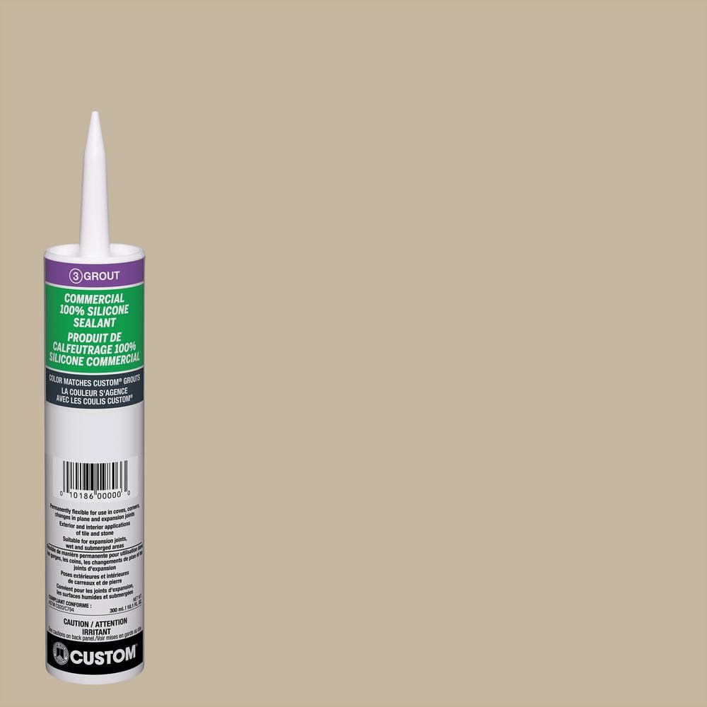 Commercial #172 Urban Putty 10.1 oz. Silicone Caulk | The Home Depot